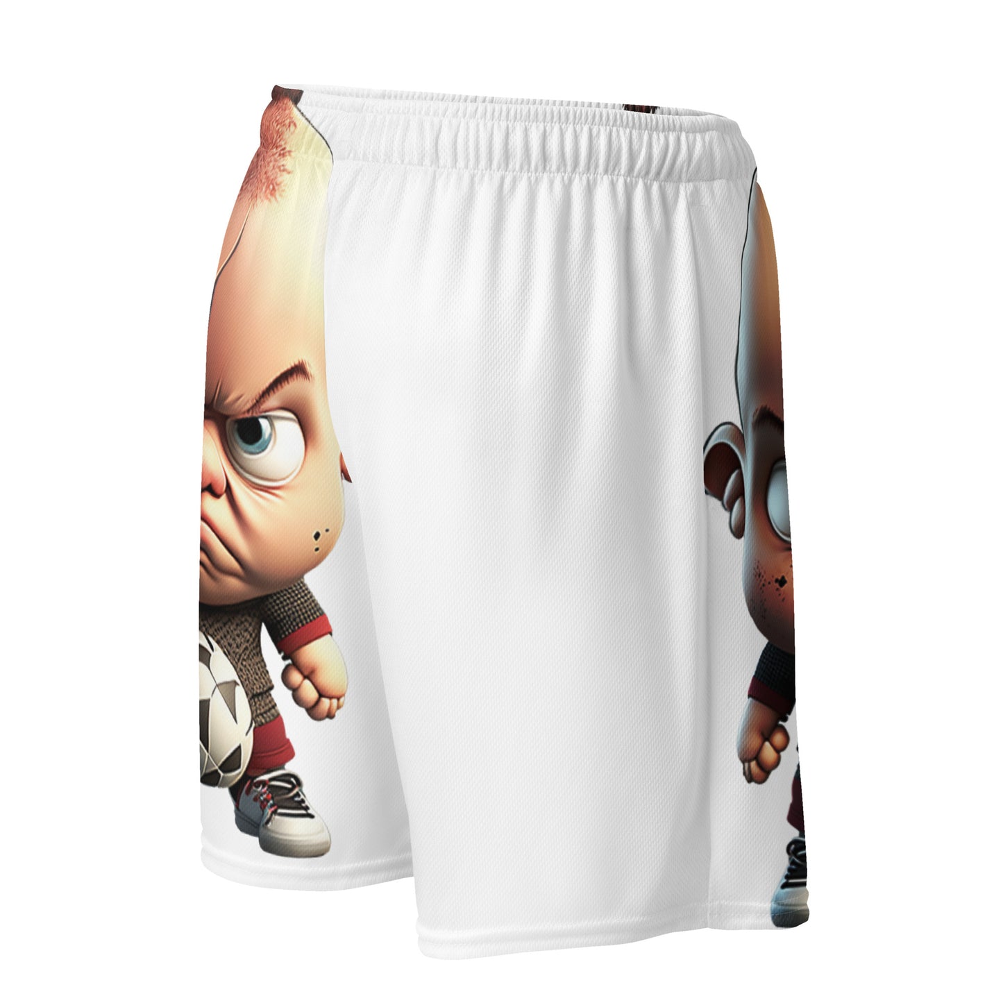 Lil Fury Unisex mesh shorts