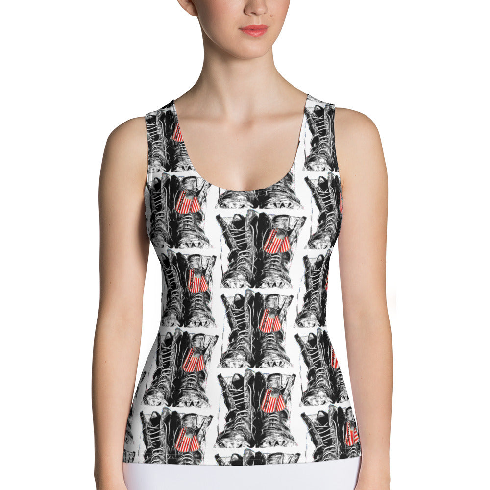 Freedom Sublimation Cut & Sew Tank Top
