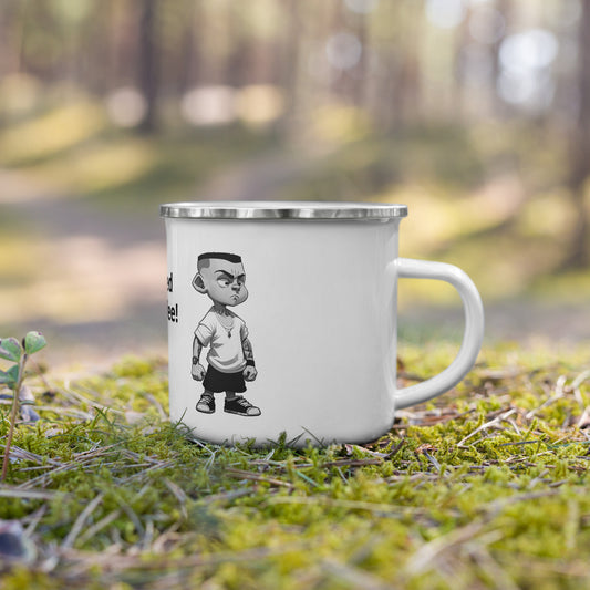 Battle Buddy Bobs Coffee Enamel Mug