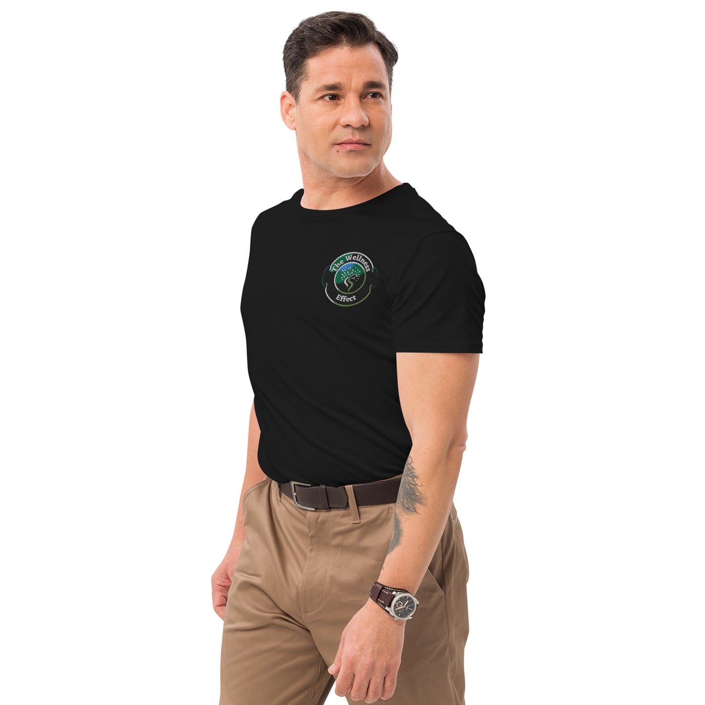 The Wellness Effect Men's premium cotton t-shirt