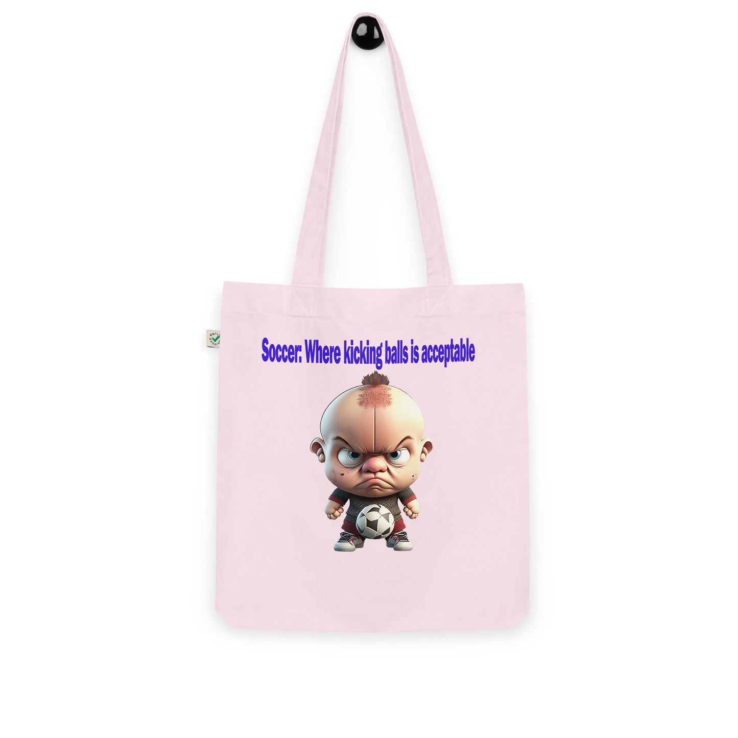 Lil Fury Organic fashion tote bag
