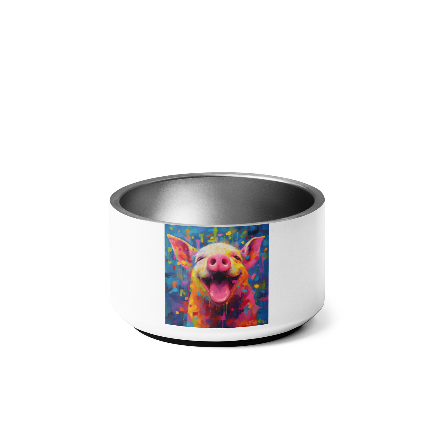 Happy as A Pig Pet bowl