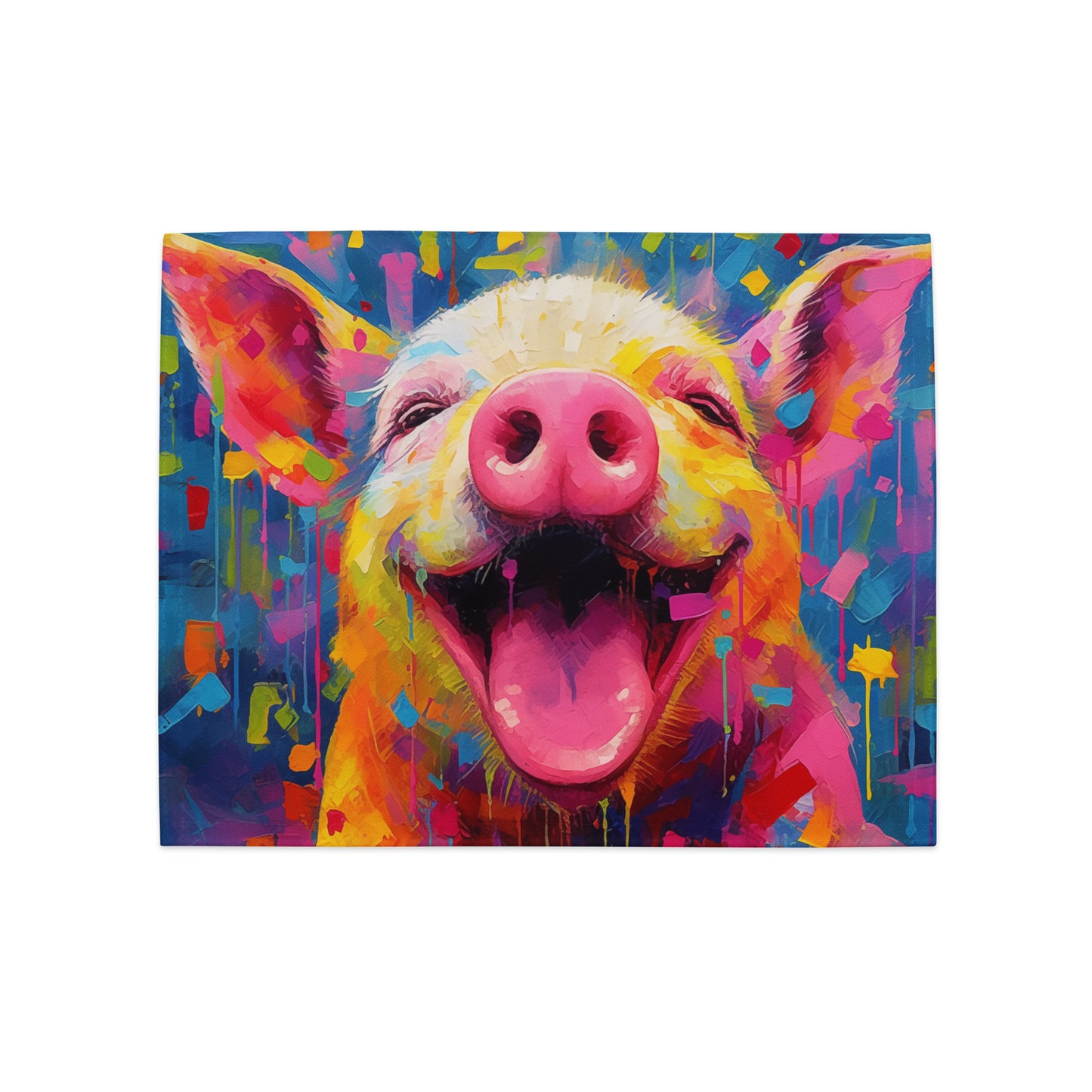 Happy as a Pig Placemat Set
