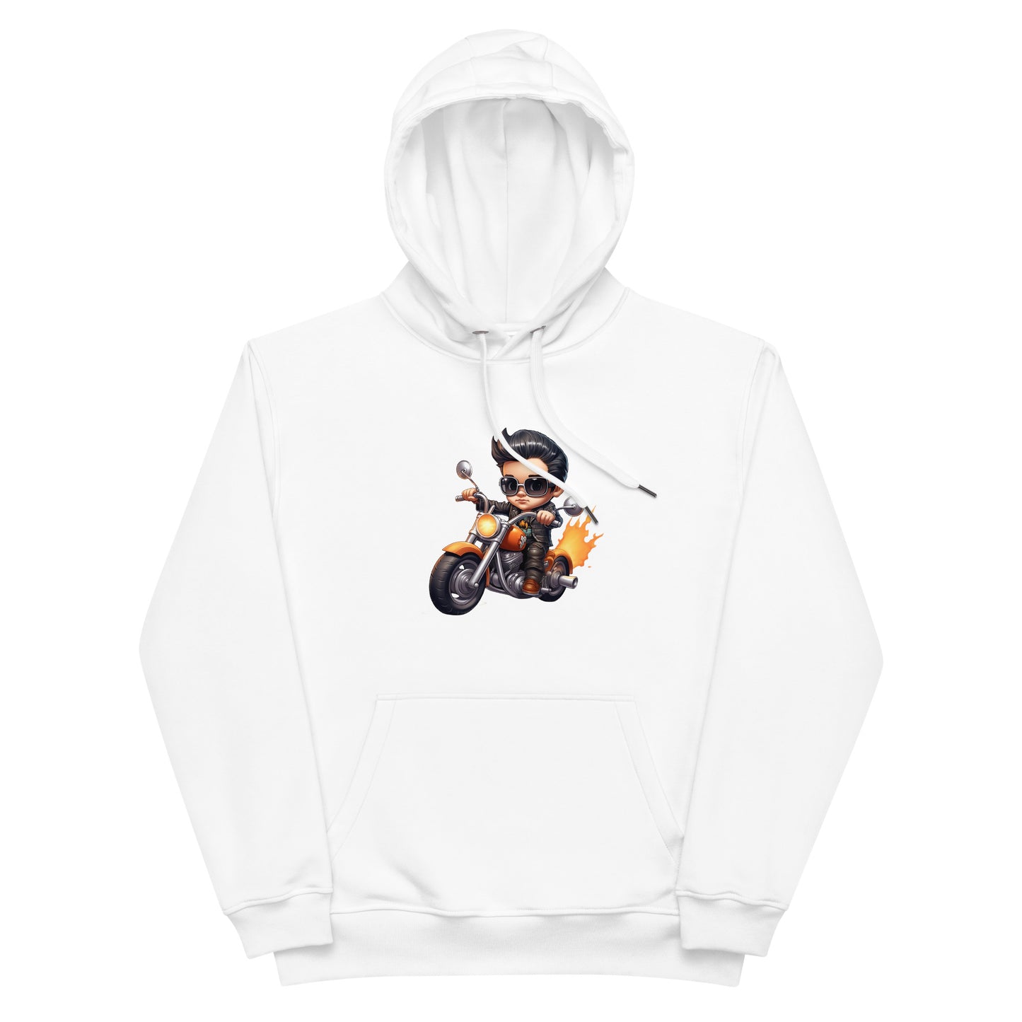 Lil King of Flames Premium eco hoodie