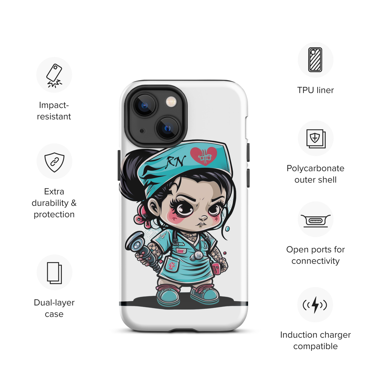Tiny Healer Tough Case for iPhone®