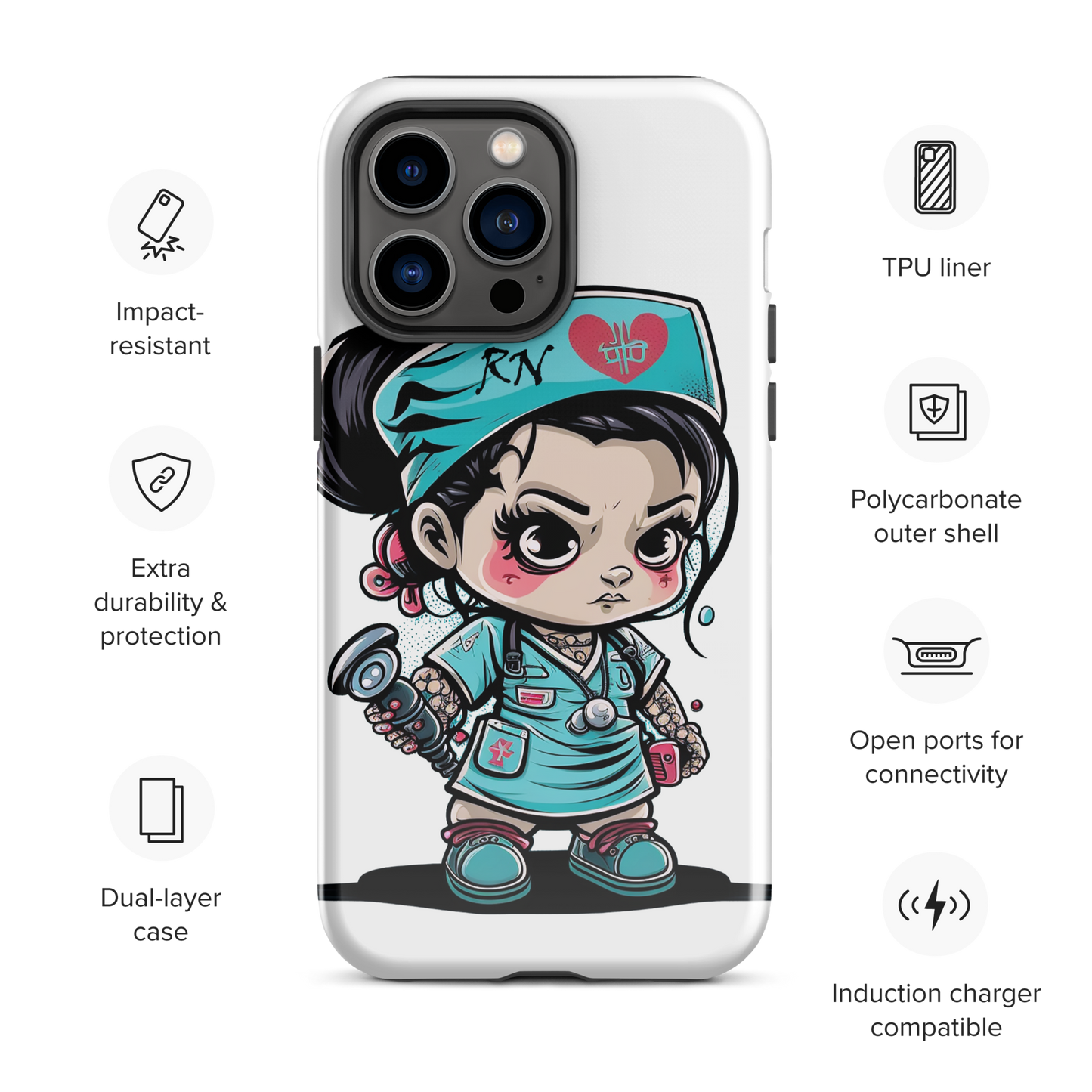 Tiny Healer Tough Case for iPhone®
