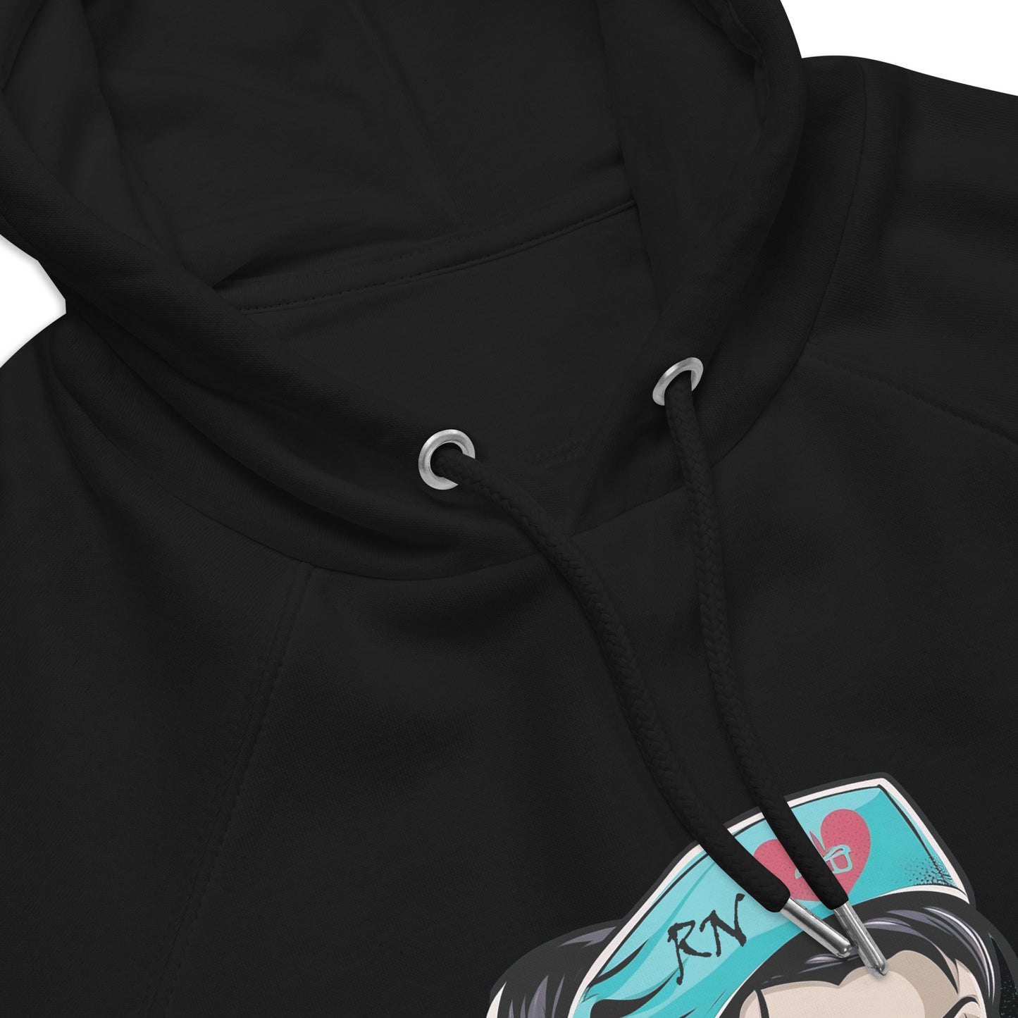 Tiny Healer Unisex eco raglan hoodie
