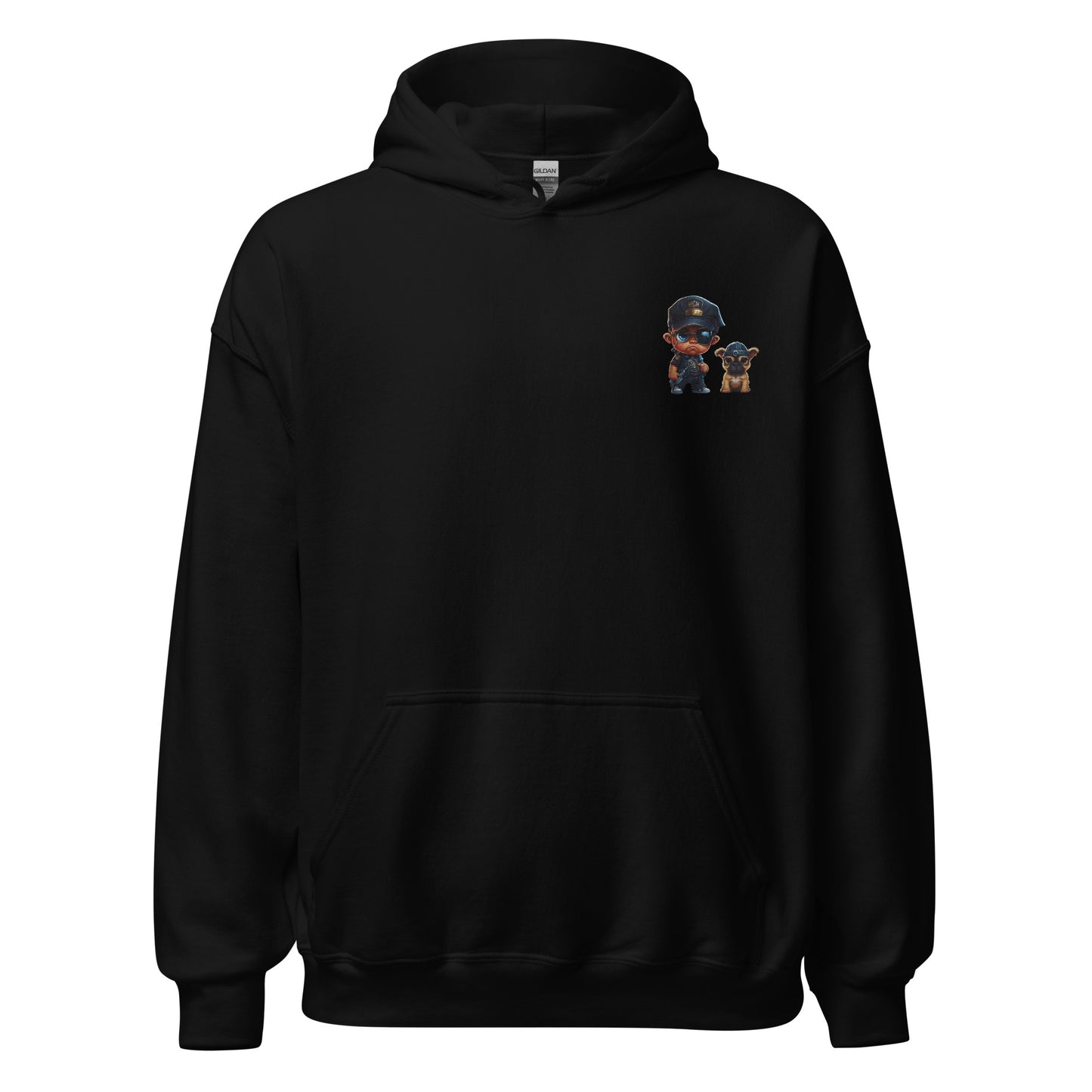 Tiny Enforcer & Paws Unisex Hoodie