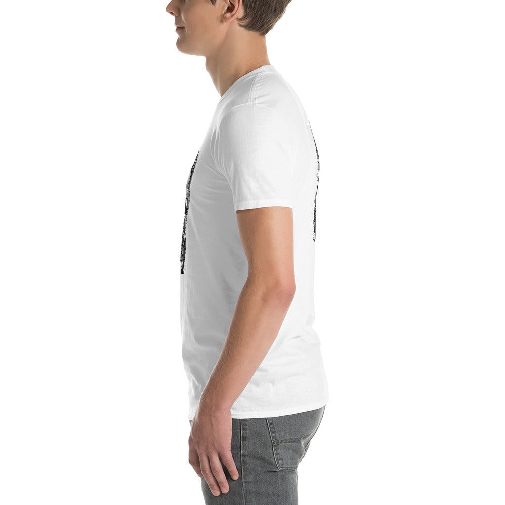 Moto Maven Classic Black & White Short-Sleeve T-Shirt