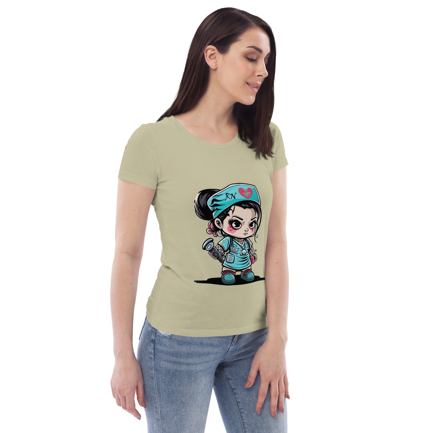 Tiny Healer Women's fitted eco tee