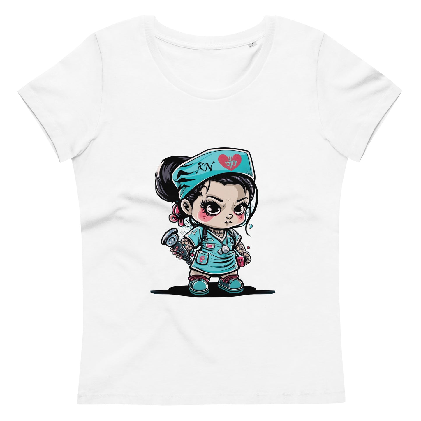 Tiny Healer Women's fitted eco tee