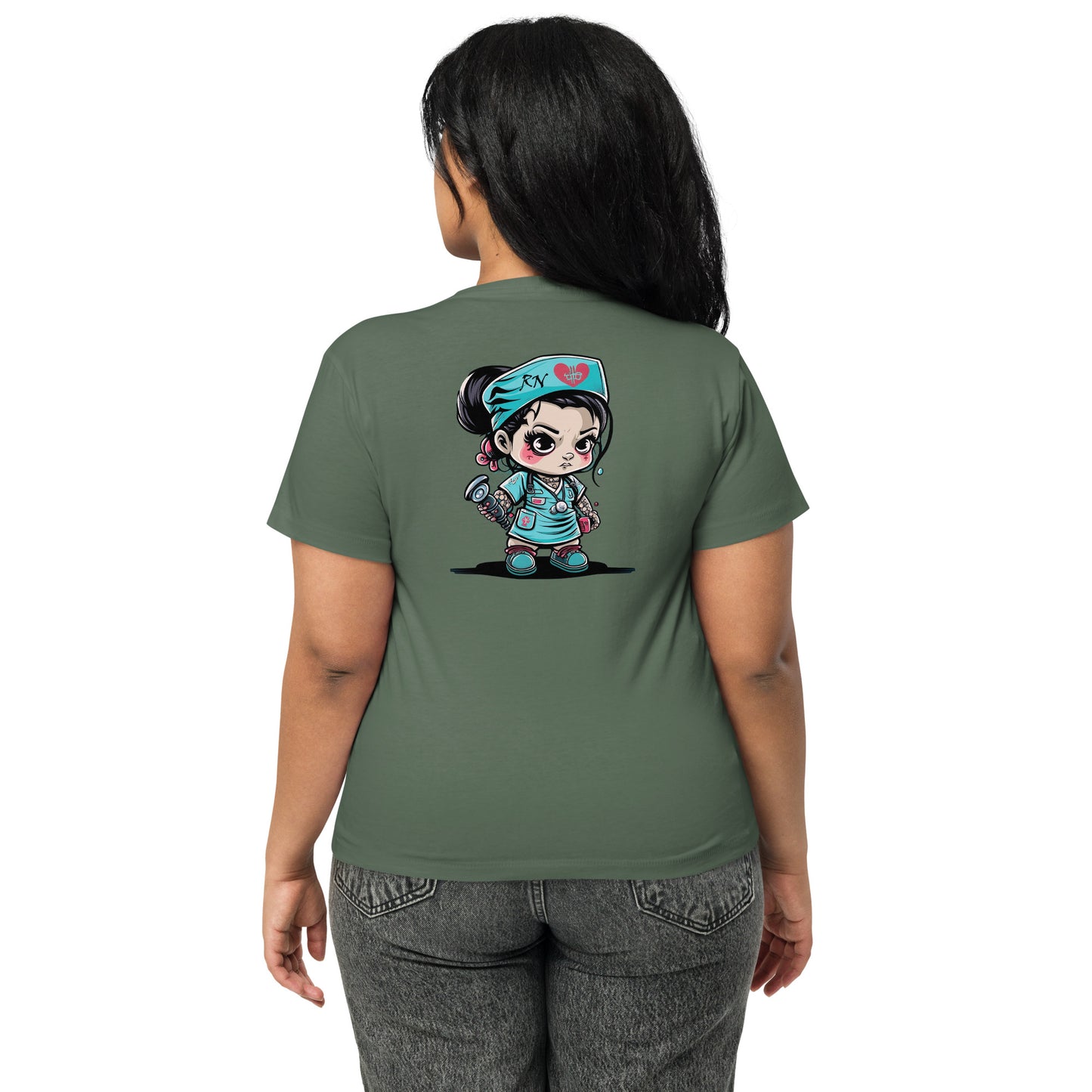 Tiny Healer Women’s high-waisted t-shirt
